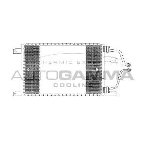 AUTOGAMMA 101807 Конденсатор, система кондиціонування повітря