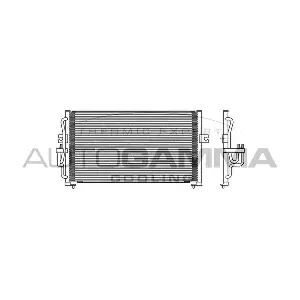 AUTOGAMMA 102885 Конденсатор, система кондиціонування повітря