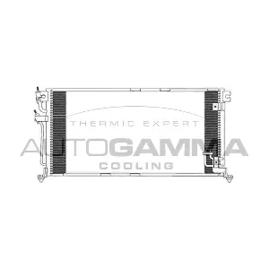 AUTOGAMMA 103833 Конденсатор, система кондиціонування повітря