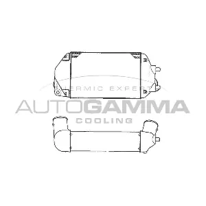 AUTOGAMMA 101914 Интеркулер