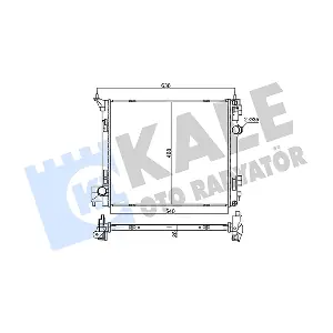 355525 KALE OTO RADYATOR