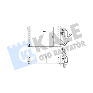 117100 KALE OTO RADYATOR