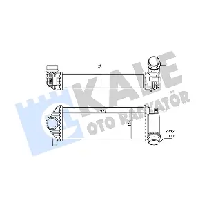 350915 KALE OTO RADYATOR