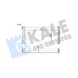 351740 KALE OTO RADYATOR