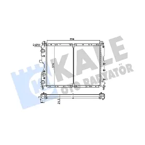 158600 KALE OTO RADYATOR