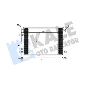 KALE OTO RADYATOR 375700