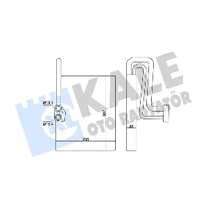 416950 KALE OTO RADYATOR