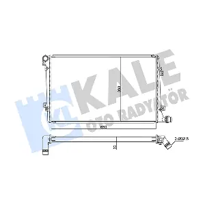 KALE OTO RADYATOR 347505