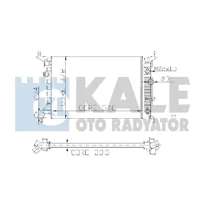 KALE OTO RADYATÖR 151200