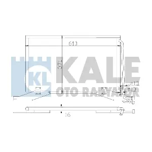 392800 KALE OTO RADYATOR