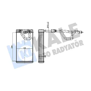 360725 KALE OTO RADYATOR