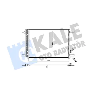 354020 KALE OTO RADYATOR