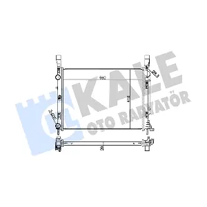 354215 KALE OTO RADYATOR