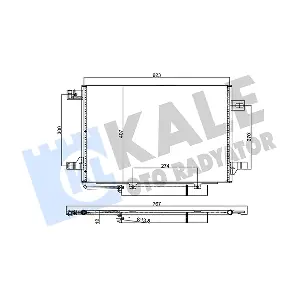 KALE OTO RADYATOR 382515