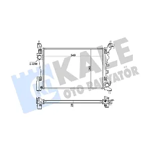 345915 KALE OTO RADYATOR