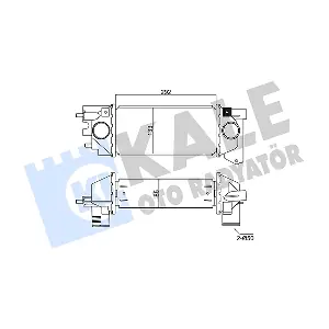 350960 KALE OTO RADYATOR