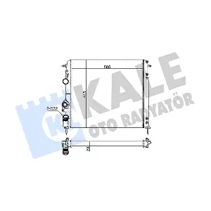 KALE OTO RADYATOR 127800