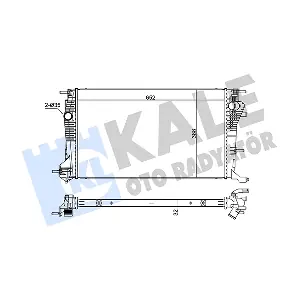 355835 KALE OTO RADYATOR