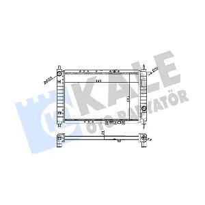 357045 KALE OTO RADYATOR