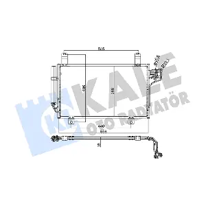 345750 KALE OTO RADYATOR