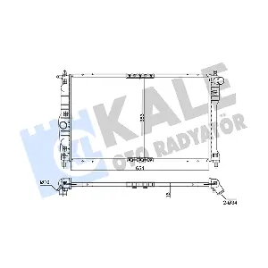 348205 KALE OTO RADYATOR