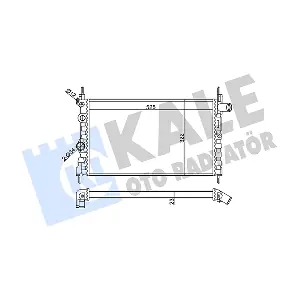 342430 KALE OTO RADYATOR