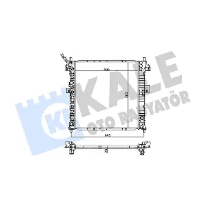 356370 KALE OTO RADYATOR