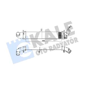 KALE OTO RADYATOR 345080