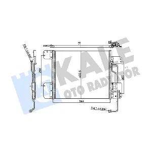 352850 KALE OTO RADYATOR