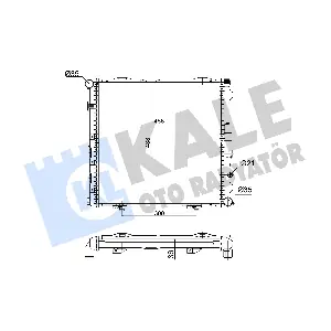 363890 KALE OTO RADYATOR