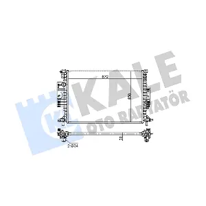 354265 KALE OTO RADYATOR