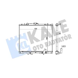 KALE OTO RADYATOR 362400