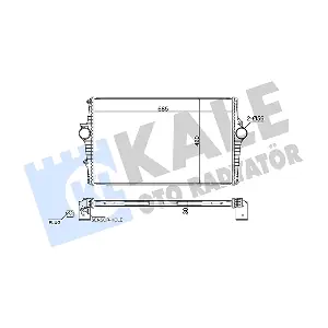 375680 KALE OTO RADYATOR
