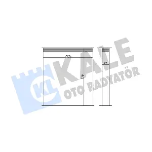 641080 KALE OTO RADYATOR
