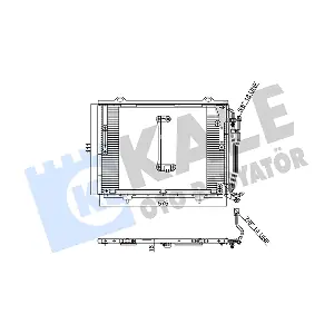392500 KALE OTO RADYATOR