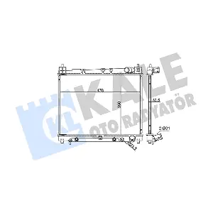 366000 KALE OTO RADYATOR