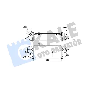 KALE OTO RADYATOR 354135