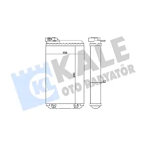 346670 KALE OTO RADYATOR