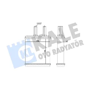 360720 KALE OTO RADYATOR