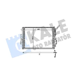 343050 KALE OTO RADYATOR