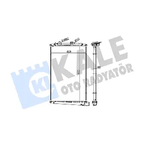 350225 KALE OTO RADYATOR