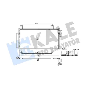 382510 KALE OTO RADYATOR