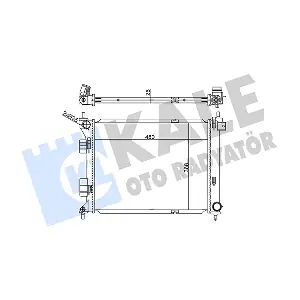 356280 KALE OTO RADYATOR