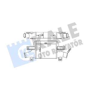348895 KALE OTO RADYATOR