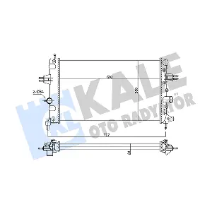 354105 KALE OTO RADYATOR