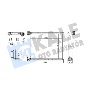 KALE OTO RADYATOR 347120
