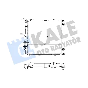 363815 KALE OTO RADYATOR