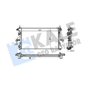 285500 KALE OTO RADYATOR