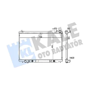 KALE OTO RADYATOR 348035 Радіатор, система охолодження двигуна