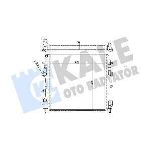 355595 KALE OTO RADYATOR